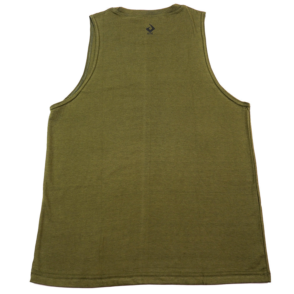 Logo Tank Top - Military Green